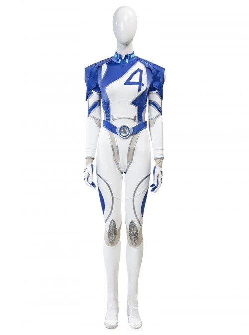 Game Marvel Rivals Invisible Woman Halloween Cosplay Costume Set Without Shoes