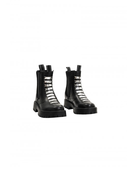 TV Drama Agatha All Along William Kaplan Billy Maximoff Halloween Cosplay Accessories Black Short Boots