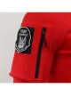 Captain America 4 New World Order Captain America Red Sweatshirt Halloween Cosplay Costume Set