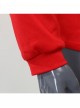 Captain America 4 New World Order Captain America Red Sweatshirt Halloween Cosplay Costume Set
