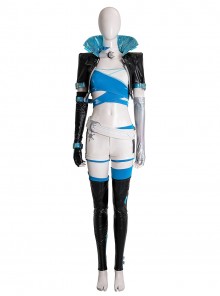 Game Marvel Rivals Seol Hee Luna Snow Halloween Cosplay Costume Set Without Shoes