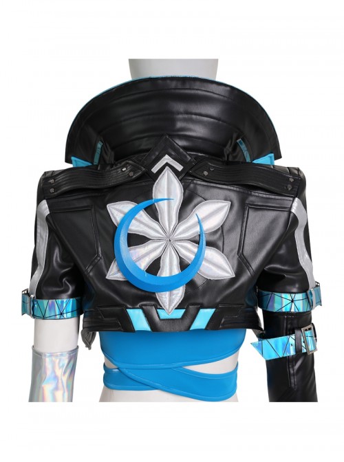 Game Marvel Rivals Seol Hee Luna Snow Halloween Cosplay Costume Set Without Shoes