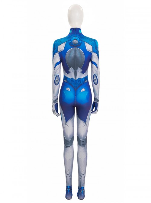 Game Marvel Rivals Invisible Woman Bodysuit Halloween Cosplay Costume Set