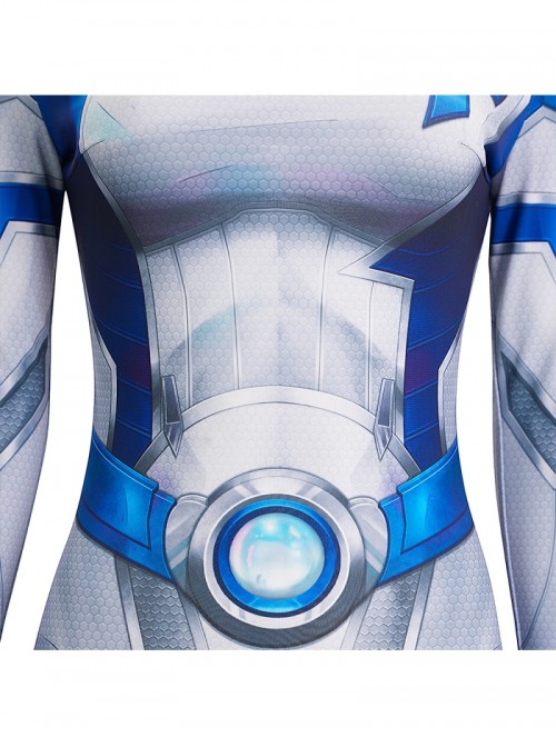 Game Marvel Rivals Invisible Woman Bodysuit Halloween Cosplay Costume Set