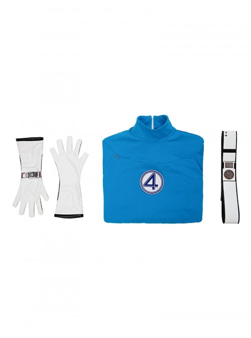 The Fantastic Four First Steps Mister Fantastic Bodysuit Halloween Cosplay Costume Set Without Shoes