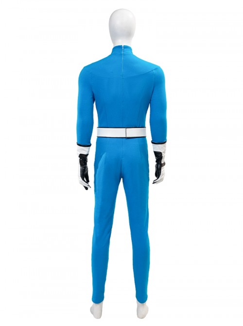 The Fantastic Four First Steps Mister Fantastic Bodysuit Halloween Cosplay Costume Set Without Shoes