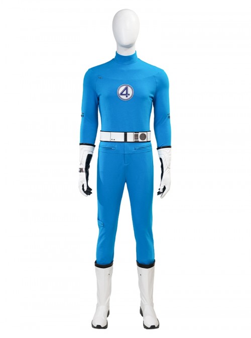 The Fantastic Four First Steps Mister Fantastic Halloween Cosplay Accessories White Boots