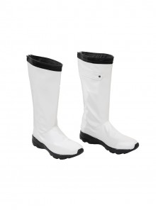 Movie The Fantastic Four First Steps Human Torch White Halloween Cosplay Accessories White Boots