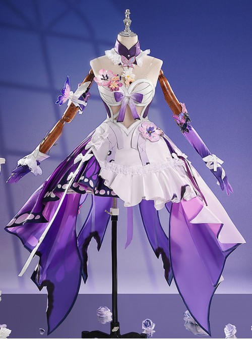 Game Honkai Star Rail Castorice Halloween Cosplay Costume Full Set