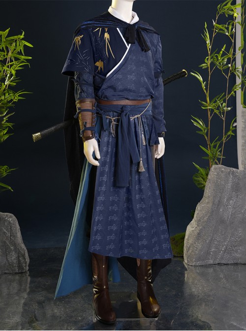Game Where Winds Meet Jiang Yan Halloween Cosplay Costume Set Without Shoes