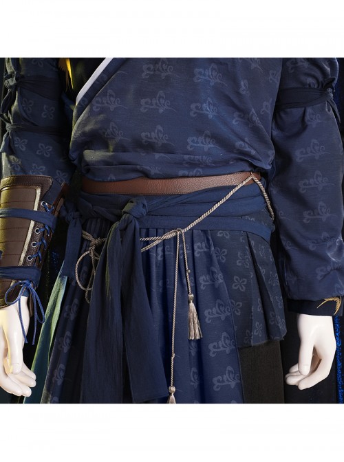 Game Where Winds Meet Jiang Yan Halloween Cosplay Costume Set Without Shoes