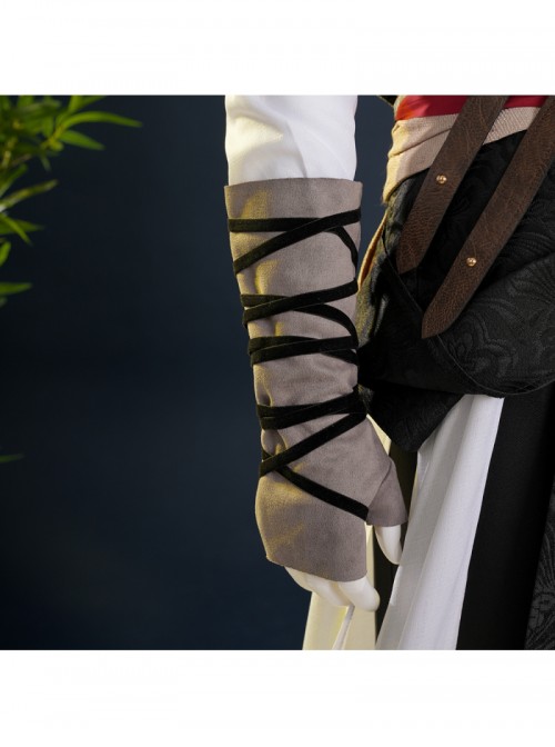 Game Where Winds Meet Player Young Martial Master Initial Halloween Cosplay Costume Set Without Shoes