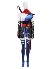 Game Marvel Rivals Psylocke Sai Halloween Cosplay Costume Set Without Shoes And Sword