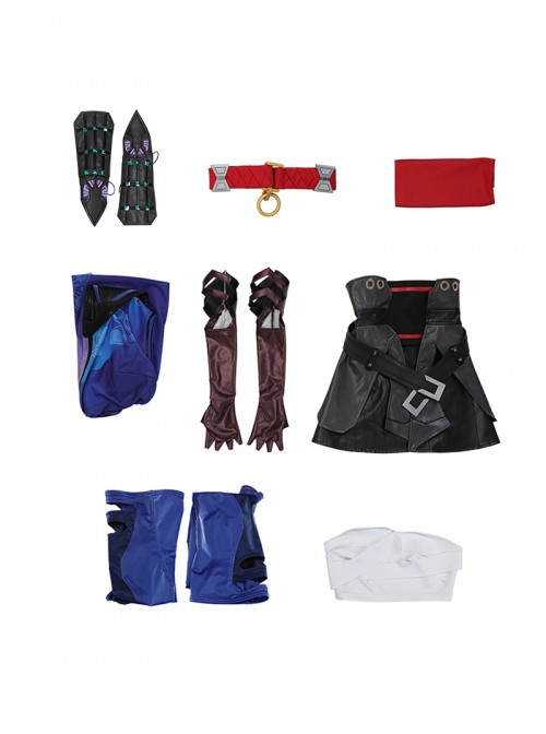 Game Marvel Rivals Psylocke Sai Halloween Cosplay Costume Set Without Shoes And Sword