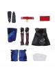 Game Marvel Rivals Psylocke Sai Halloween Cosplay Costume Set Without Shoes And Sword