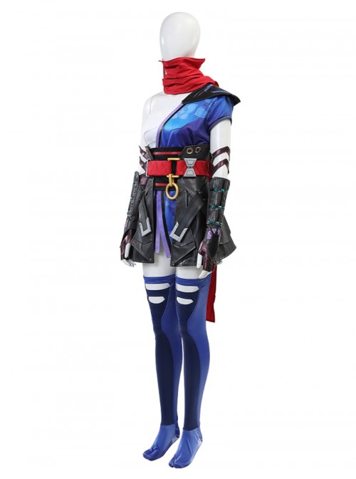 Game Marvel Rivals Psylocke Sai Halloween Cosplay Costume Set Without Shoes And Sword