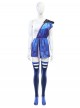 Game Marvel Rivals Psylocke Sai Halloween Cosplay Costume Set Without Shoes And Sword