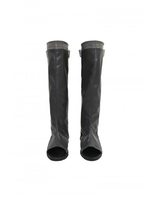 Game Marvel Rivals Psylocke Sai Halloween Cosplay Accessories Black Boots