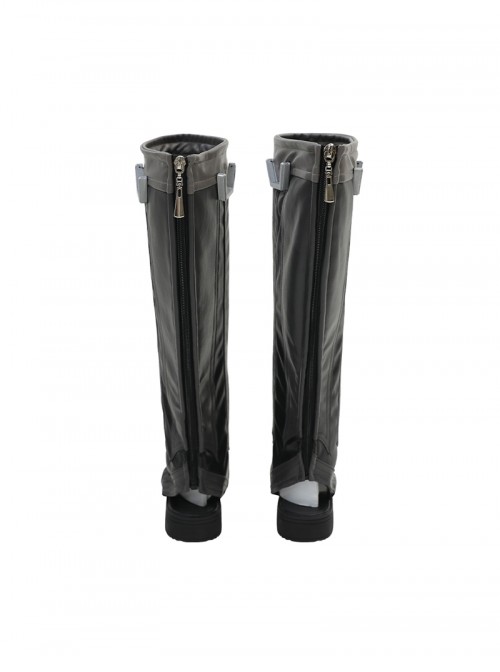 Game Marvel Rivals Psylocke Sai Halloween Cosplay Accessories Black Boots