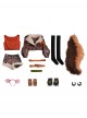 Game Marvel Rivals Doreen Allene Green Squirrel Girl Halloween Cosplay Costume Set Without Shoes