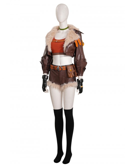 Game Marvel Rivals Doreen Allene Green Squirrel Girl Halloween Cosplay Costume Set Without Shoes