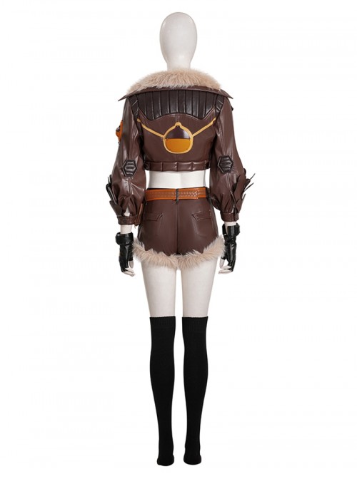 Game Marvel Rivals Doreen Allene Green Squirrel Girl Halloween Cosplay Costume Set Without Shoes