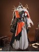 Game Identity V Mercenary Naib Subedar Official Cafe Fantasy World Halloween Cosplay Costume Set