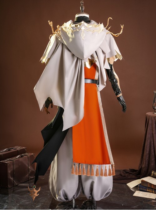 Game Identity V Mercenary Naib Subedar Official Cafe Fantasy World Halloween Cosplay Costume Set