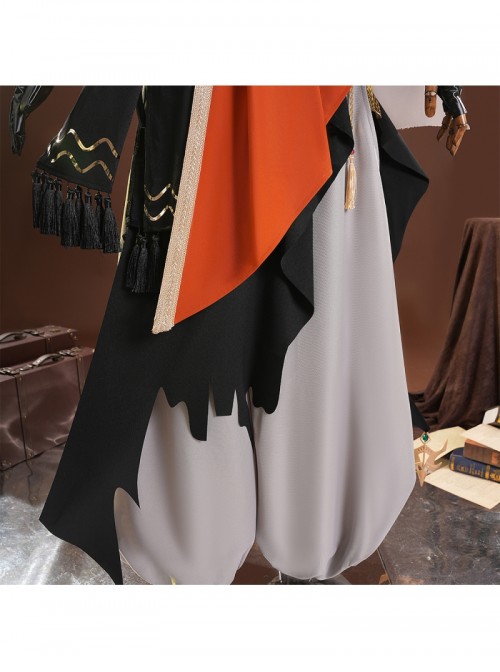 Game Identity V Mercenary Naib Subedar Official Cafe Fantasy World Halloween Cosplay Costume Set