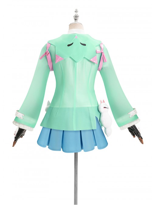 Game Overwatch Kiriko Rainy Stroll Halloween Cosplay Costume Set Without Shoes
