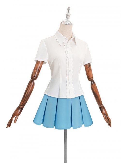 Game Overwatch Kiriko Rainy Stroll Halloween Cosplay Costume Set Without Shoes