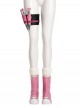 Game Overwatch Kiriko Rainy Stroll Halloween Cosplay Accessories Pink Shoes