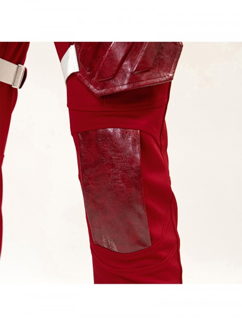 Thunderbolts Red Guardian Halloween Cosplay Costume Set Without Shoes And Props