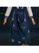 Game Where Winds Meet Red Line Halloween Cosplay Costume Set