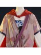 Game Where Winds Meet Red Line Halloween Cosplay Costume Set