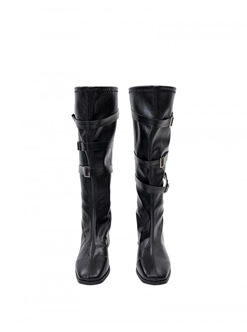 Movie Thunderbolts John Morley Ghost Halloween Cosplay Accessories Black Boots