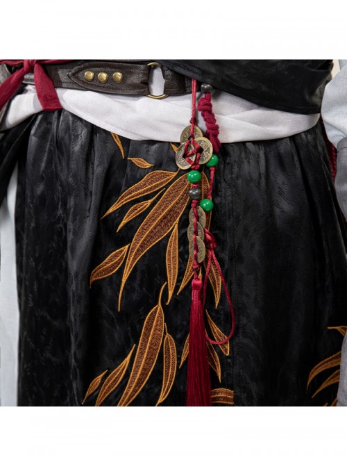 Game Where Winds Meet Young Master Halloween Cosplay Costume Set Without Shoes
