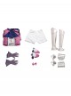 Date A Live Hoshimiya Mukuro Halloween Cosplay Costume Full Set