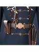 Game Identity V Conan Doyle Collaboration Jose Baden First Officer Inspector Lestrade Halloween Cosplay Costume Full Set