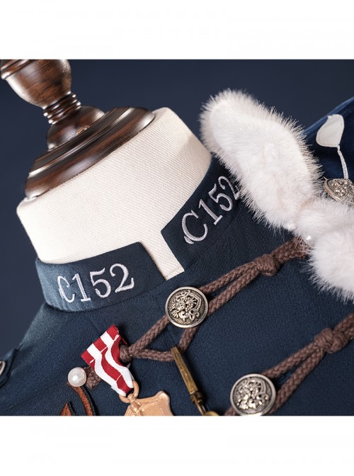 Game Identity V Conan Doyle Collaboration Jose Baden First Officer Inspector Lestrade Halloween Cosplay Costume Full Set