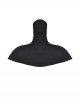 Black Unique Masked Design Punk Style High Collar Cloak