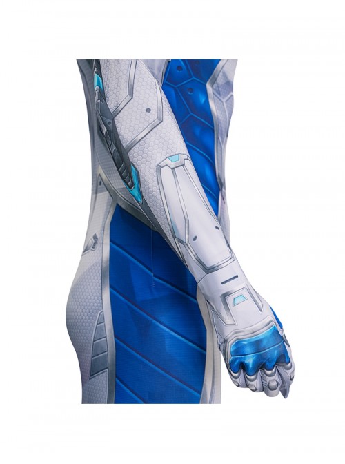 Game Marvel Rivals Mister Fantastic Reed Richards Bodysuit Halloween Cosplay Costume Set