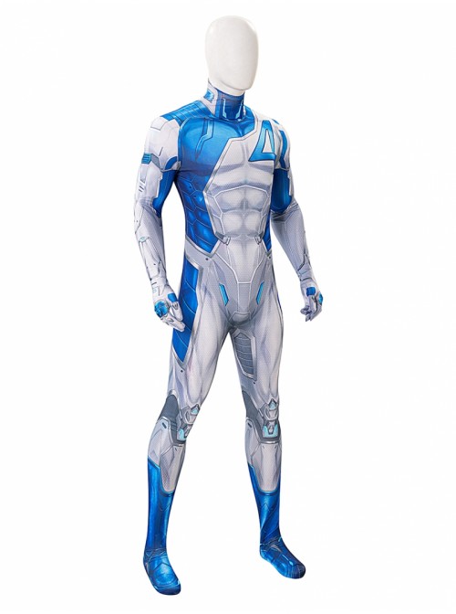 Game Marvel Rivals Mister Fantastic Reed Richards Bodysuit Halloween Cosplay Costume Set