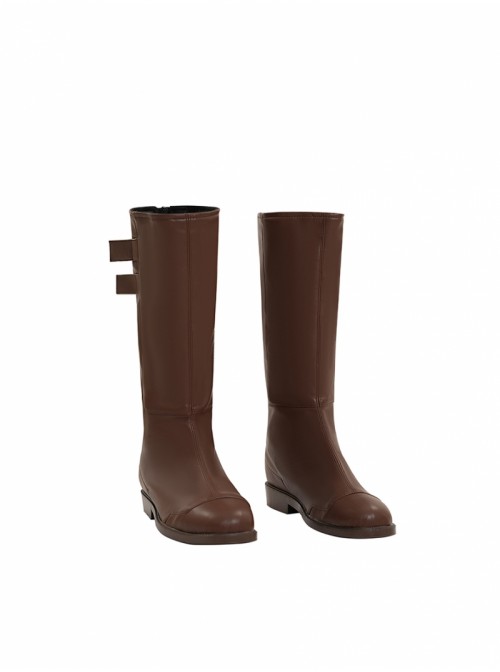 Anime Invincible Season 3 Rex Splode Halloween Cosplay Accessories Brown Boots