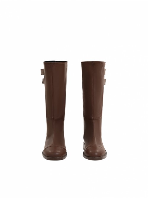 Anime Invincible Season 3 Rex Splode Halloween Cosplay Accessories Brown Boots