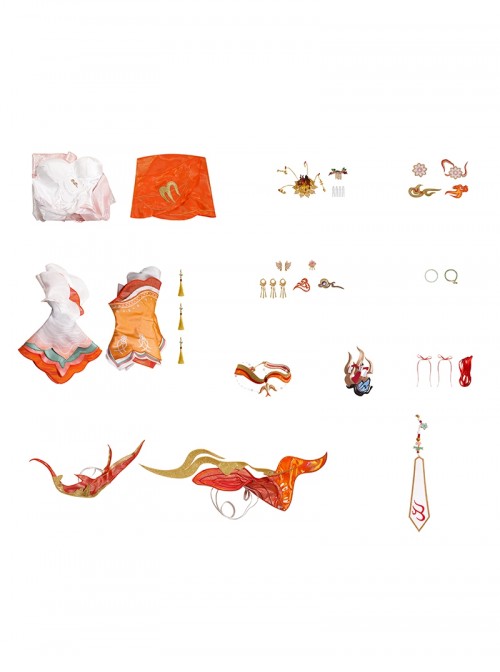 Game Honor Of Kings Xi Shi Lovesickness Valentine Day Limited Skin Halloween Cosplay Costume Set