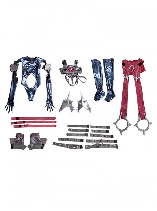Game Marvel Rivals Invisible Woman Mistress of Hate Halloween Cosplay Costume Set
