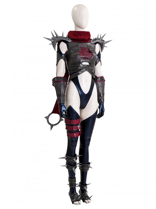 Game Marvel Rivals Invisible Woman Mistress of Hate Halloween Cosplay Costume Set
