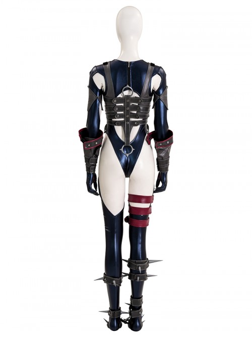 Game Marvel Rivals Invisible Woman Mistress of Hate Halloween Cosplay Costume Set