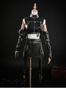 Game Love And Deepspace Player Controls Character Night's Companion Halloween Cosplay Costume Full Set